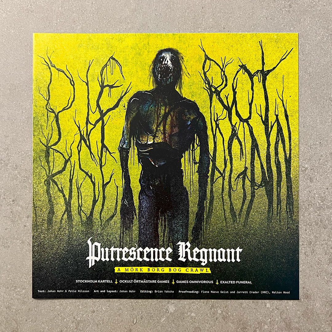 Putrescence Regnant, Black Phlegm Edition
