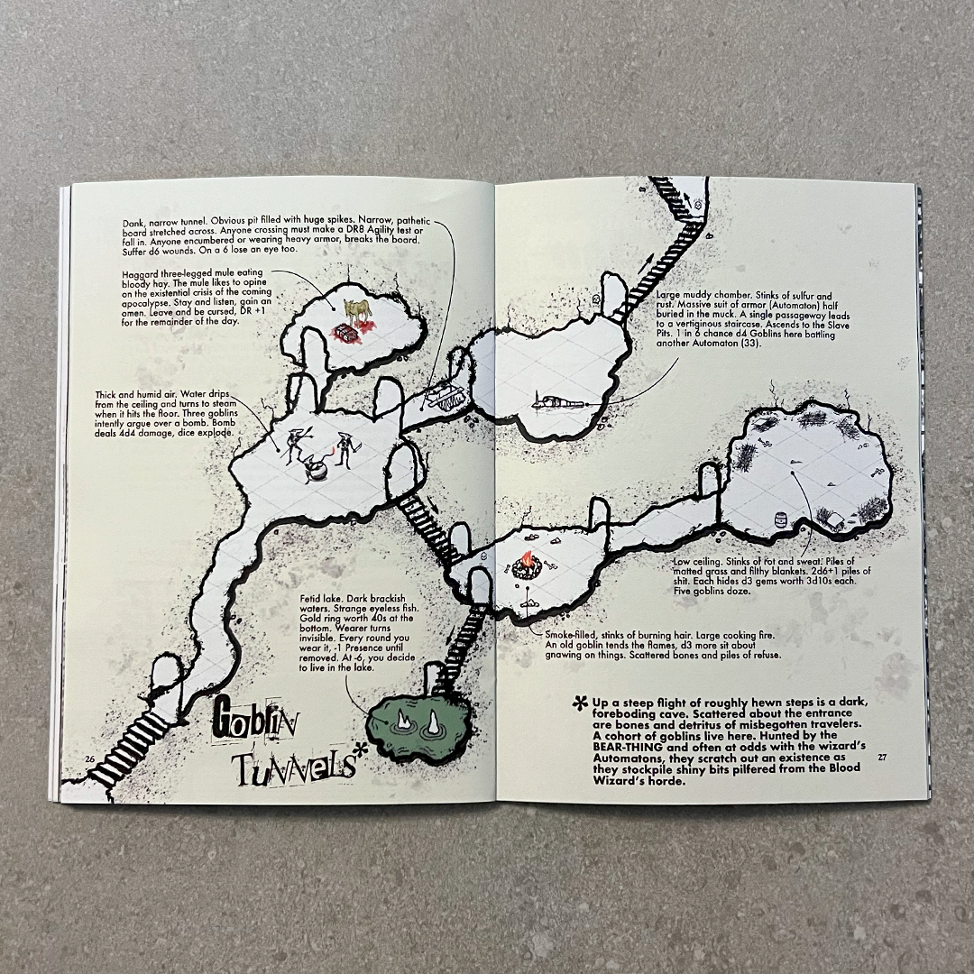 30 Days of MÖRK BORG, Adventure Chapbook Vol. 1