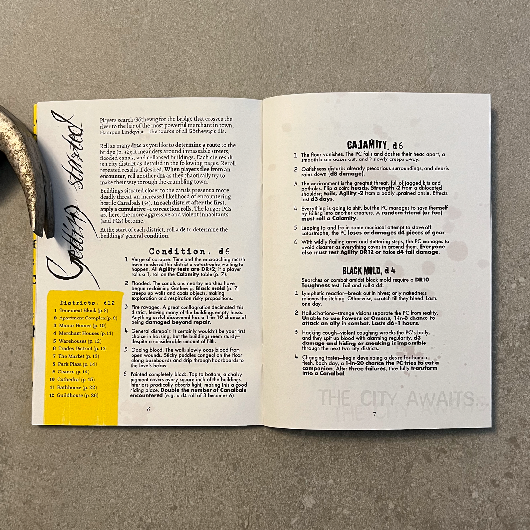 30 Days of MÖRK BORG, Adventure Chapbook Vol 4